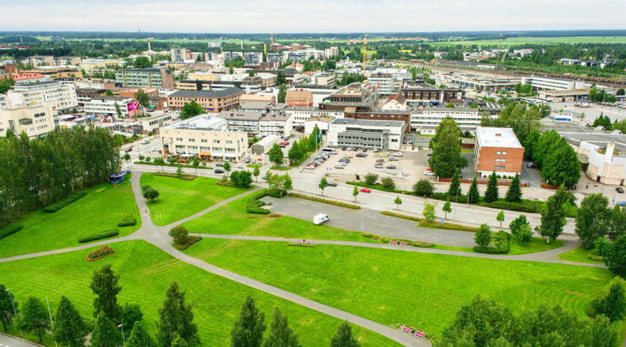 Las mejores opciones de alquiler de coches en Seinäjoki